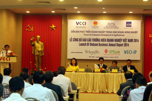 ພິທີປະກາດບົດລາຍງານວິສາຫະກິດຫວຽດນາມ 2014